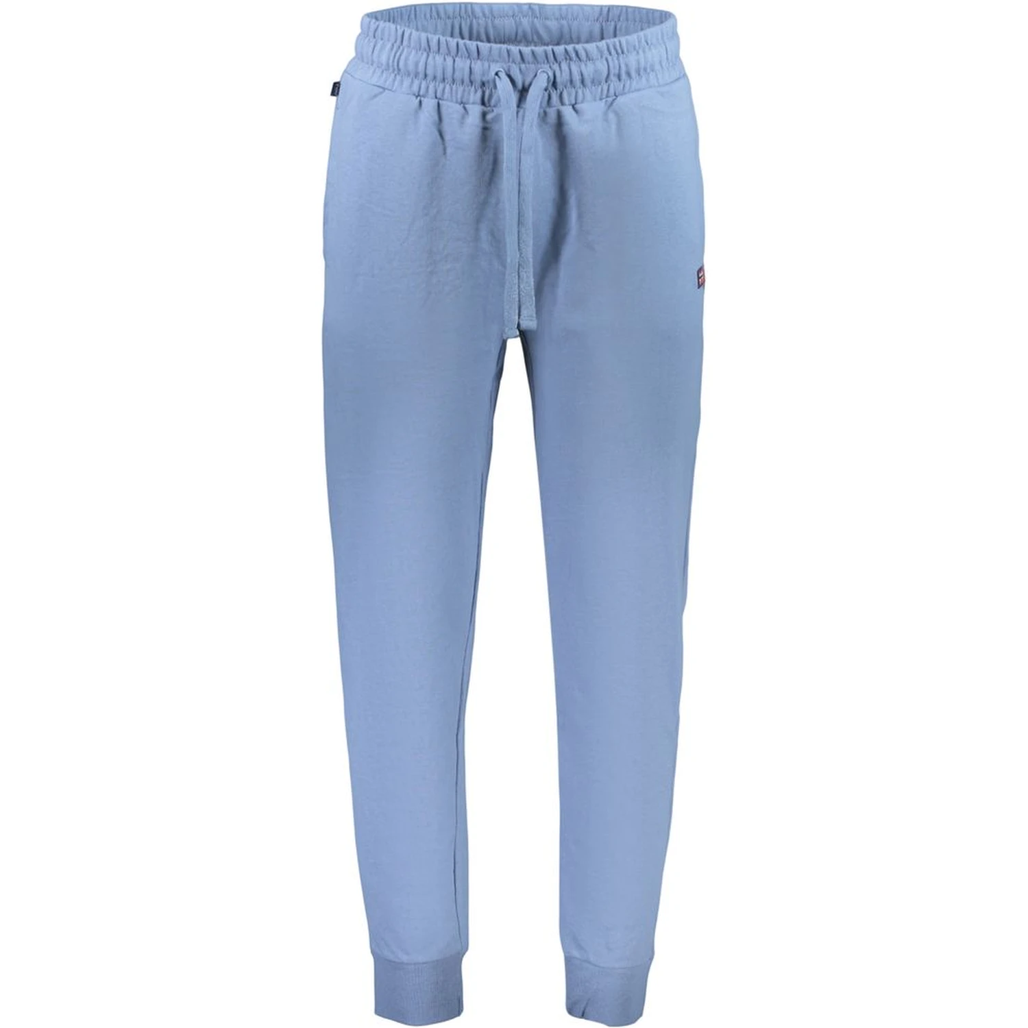 Blu Cotton Mens Trousers