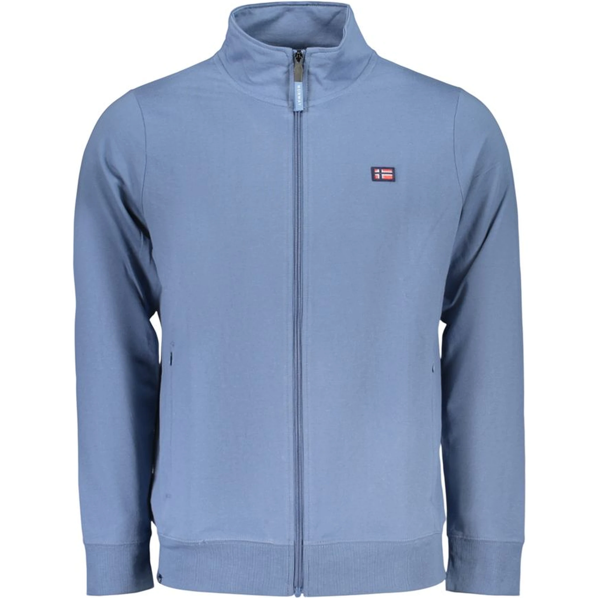 Blue Cotton Men's Sweatshirt