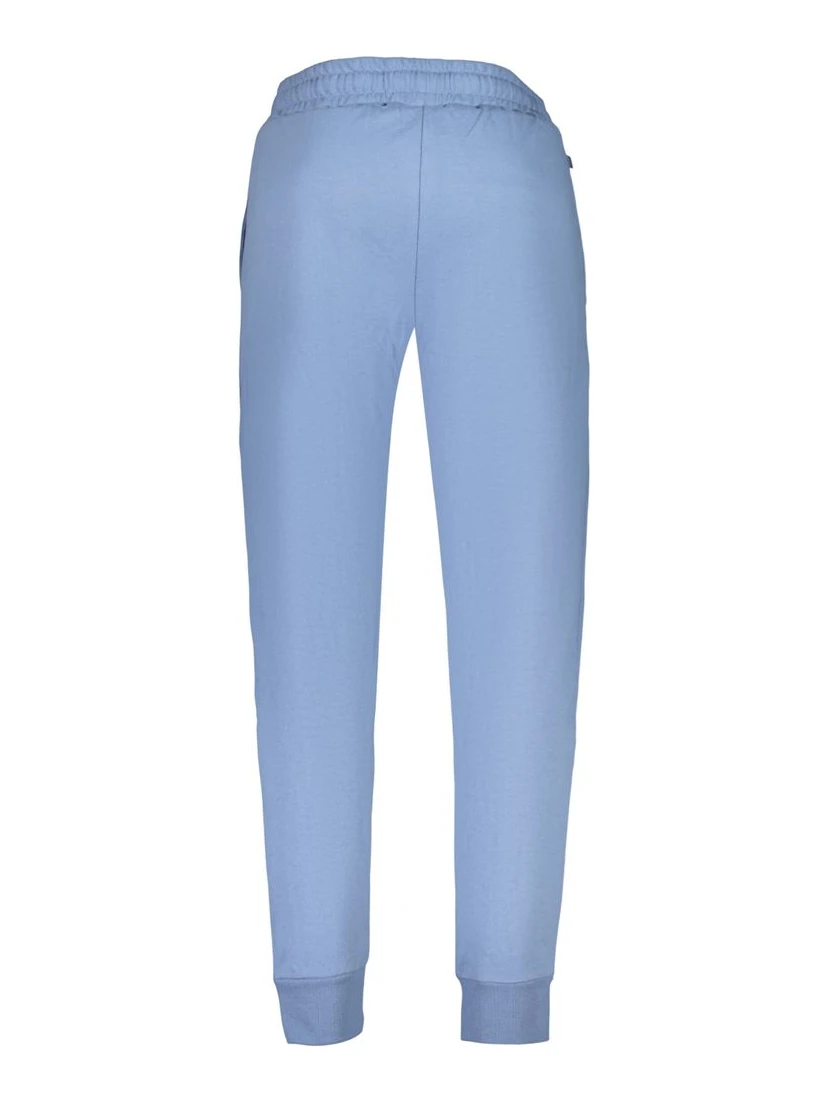 Blu Cotton Mens Trousers