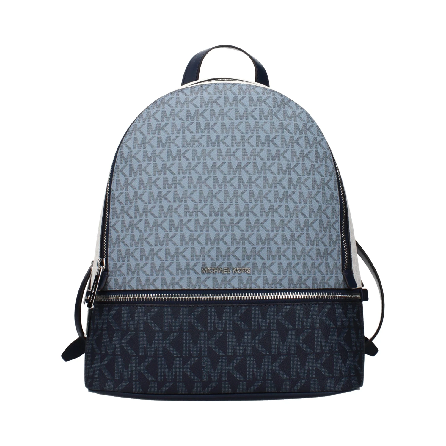 Blue Fabric Backpack