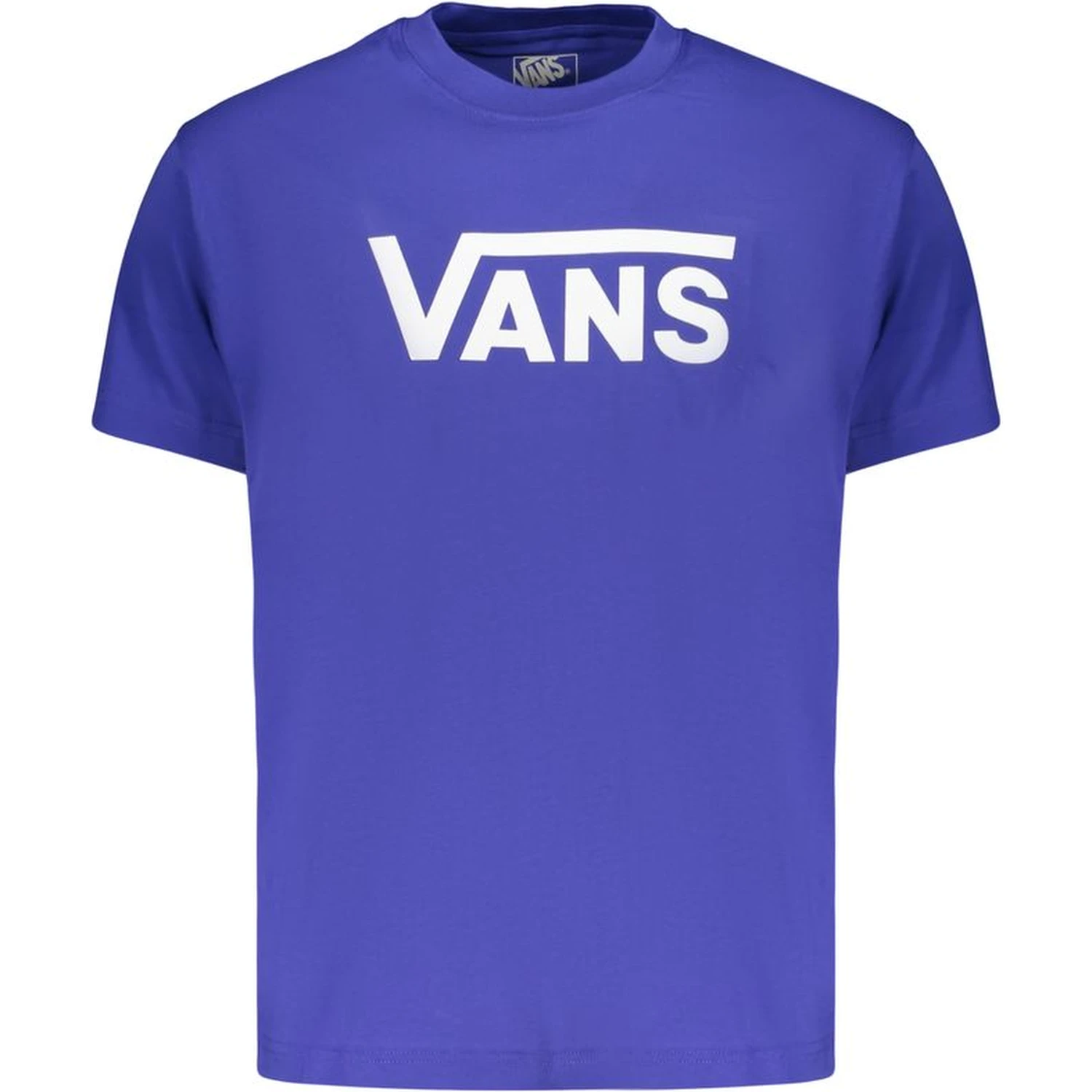 Blue Cotton Men's T-Shirt