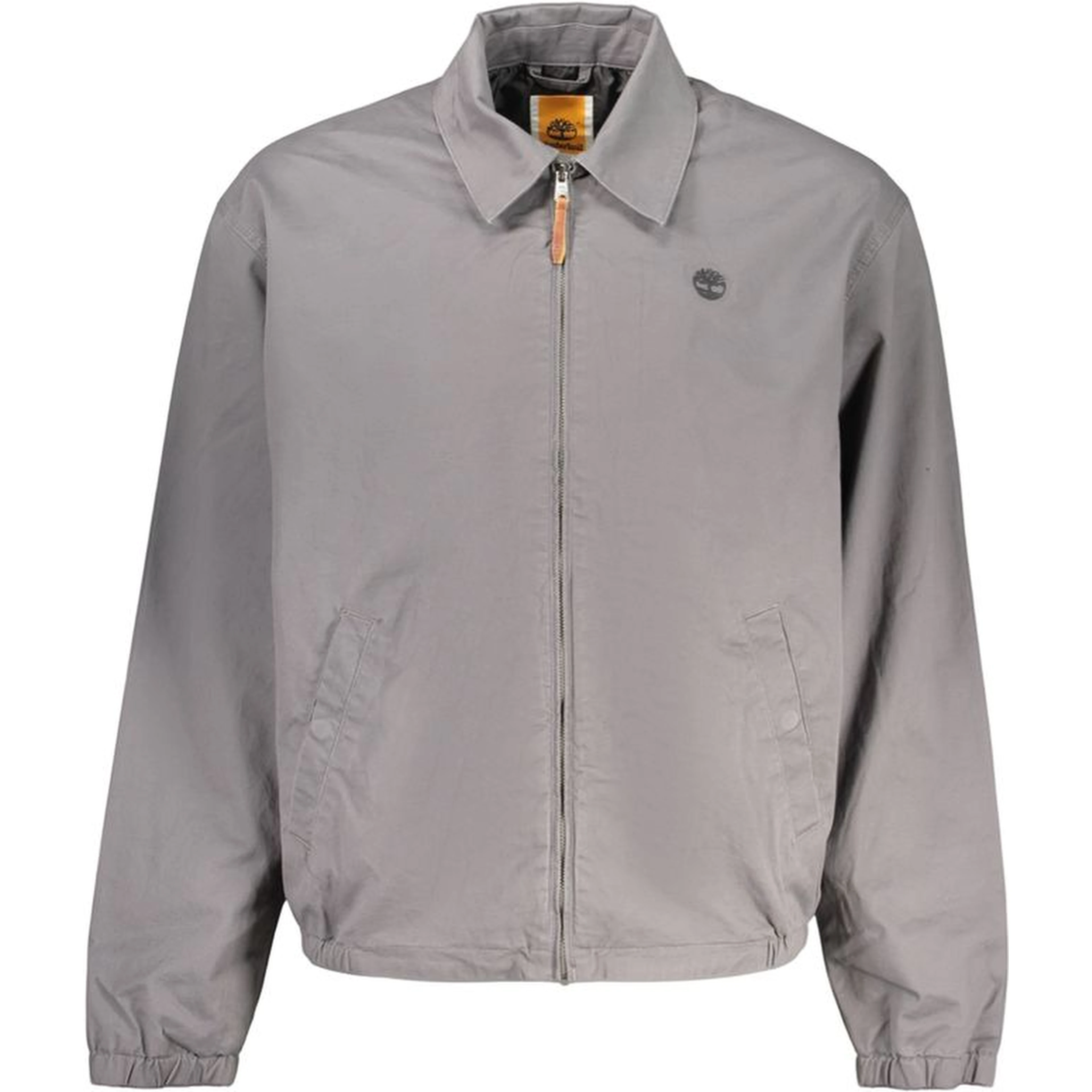 Gray Cotton Bomber