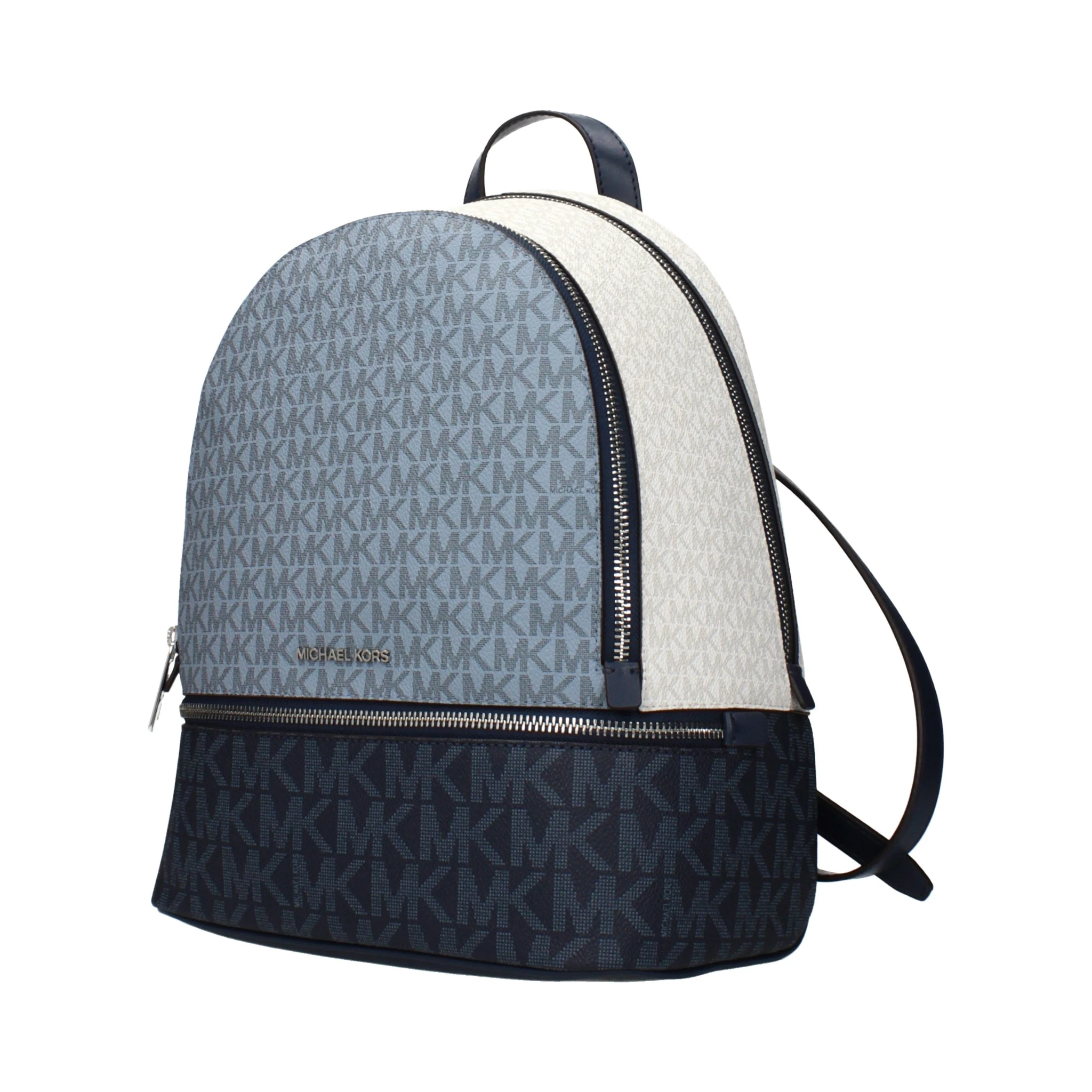 Blue Fabric Backpack