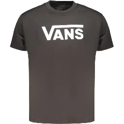 Black Cotton Men T-Shirt