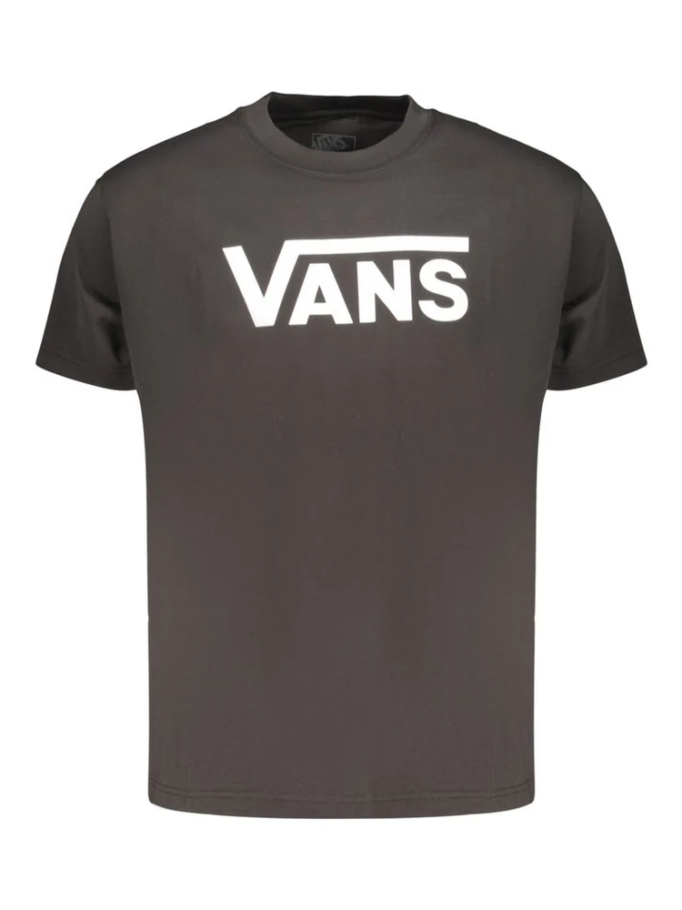 Black Cotton Men T-Shirt
