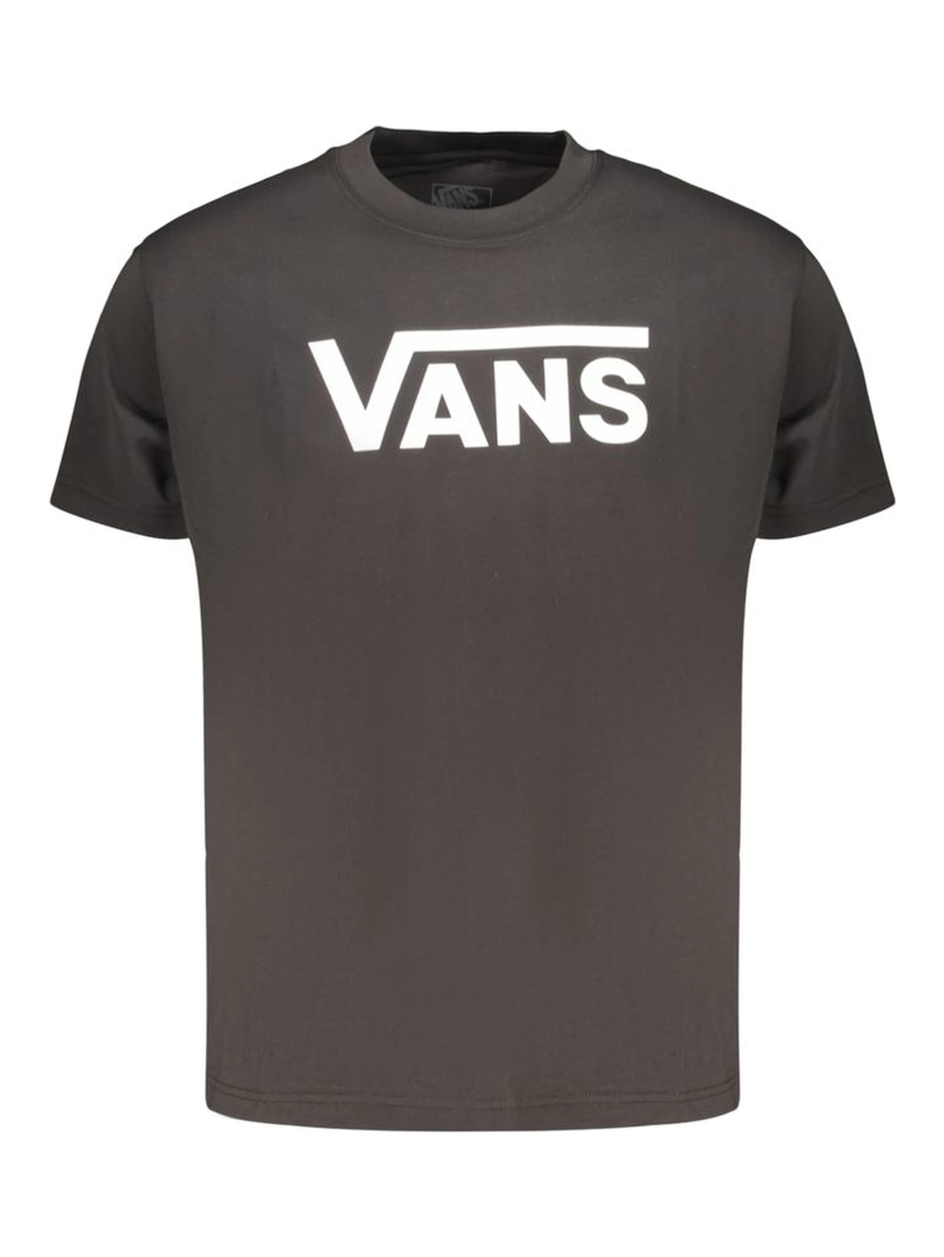 Black Cotton Men T-Shirt