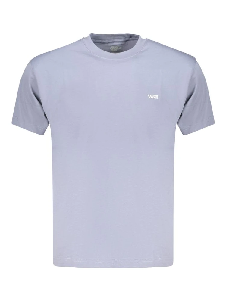 Blue Cotton Men's T-Shirt