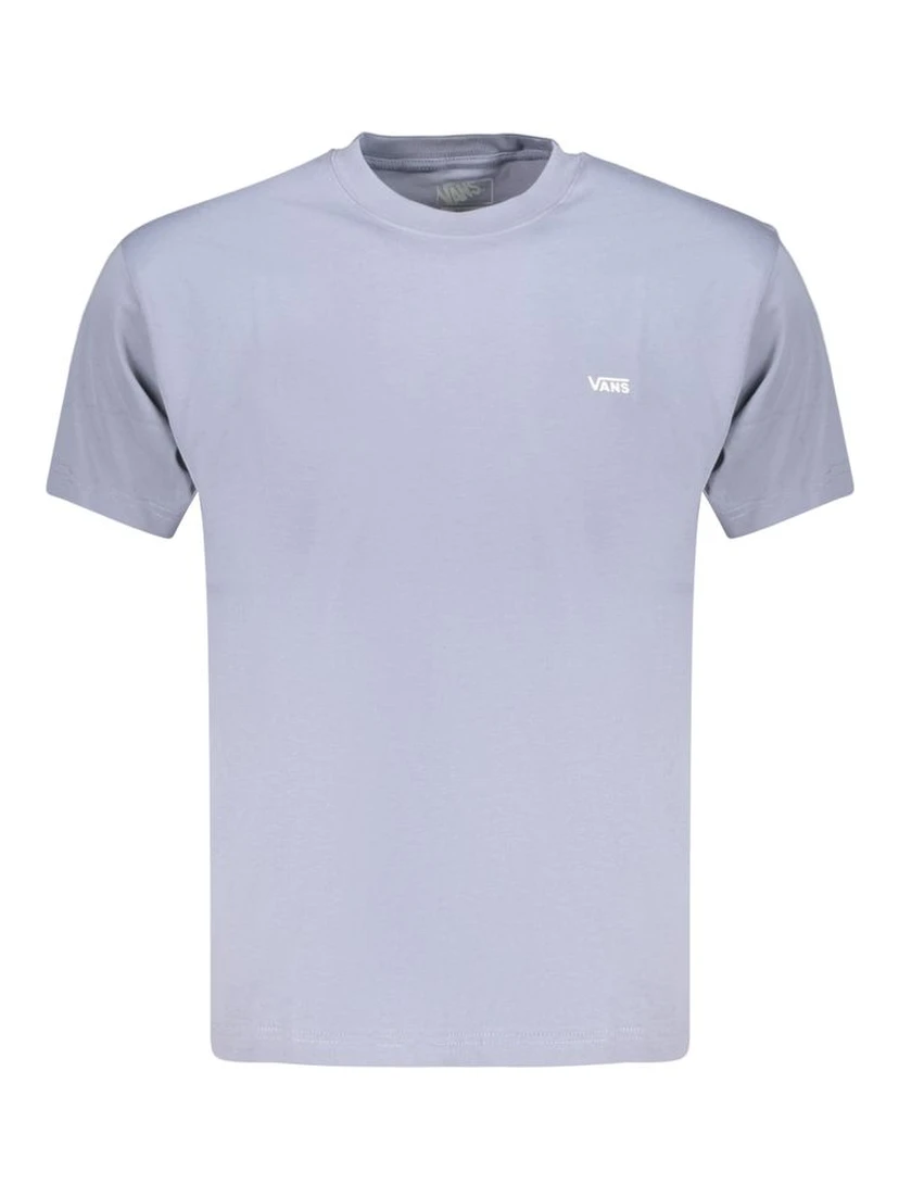 Blue Cotton Men's T-Shirt