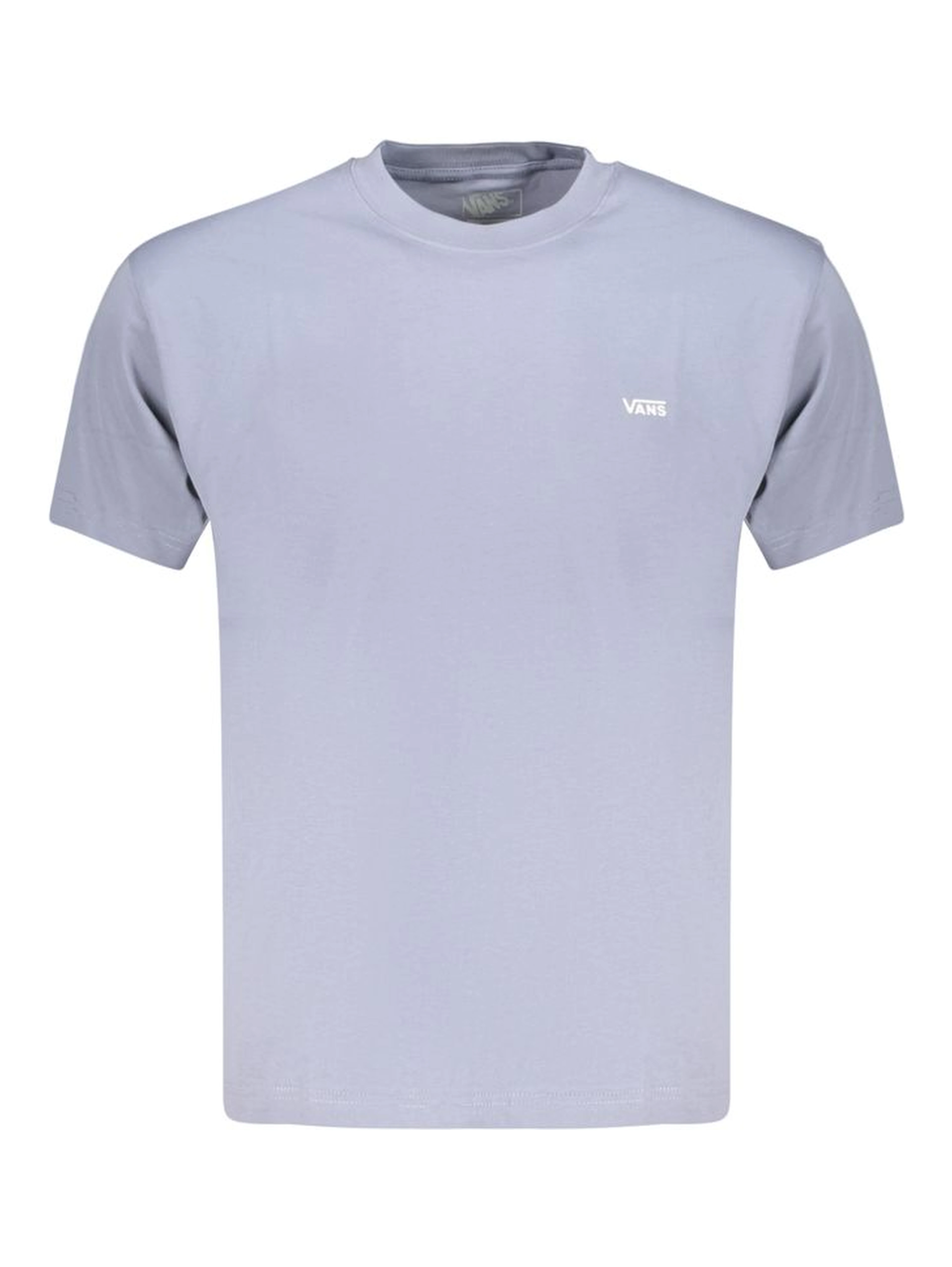 Blue Cotton Men's T-Shirt