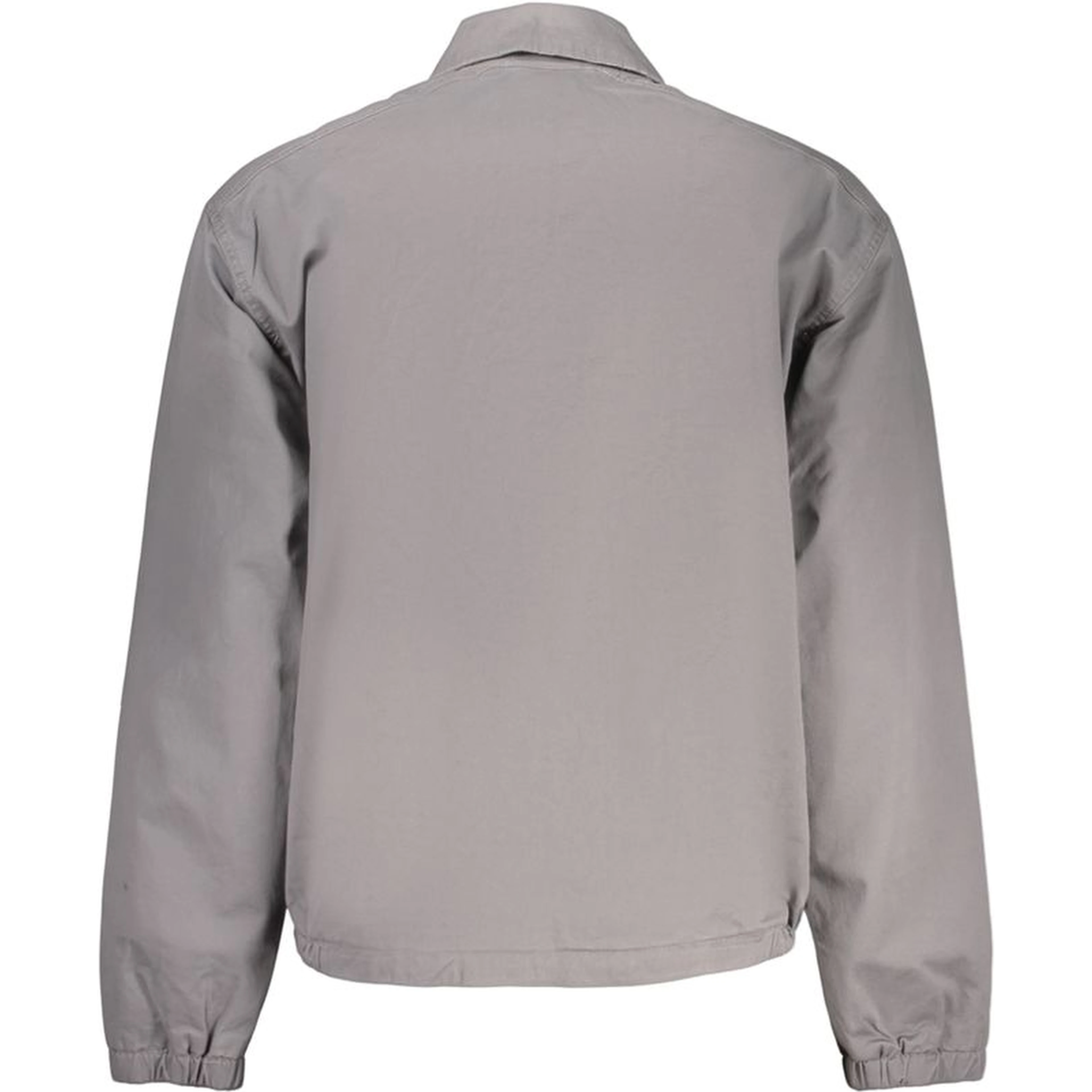 Gray Cotton Bomber