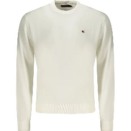 White Cotton Men Shirt