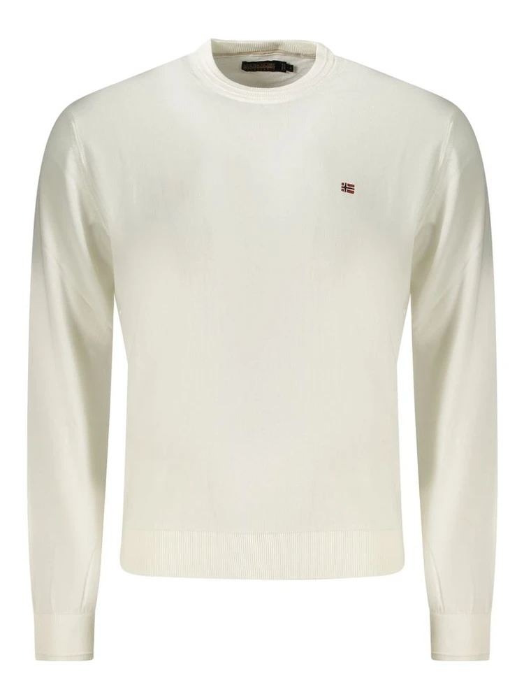 White Cotton Men Shirt