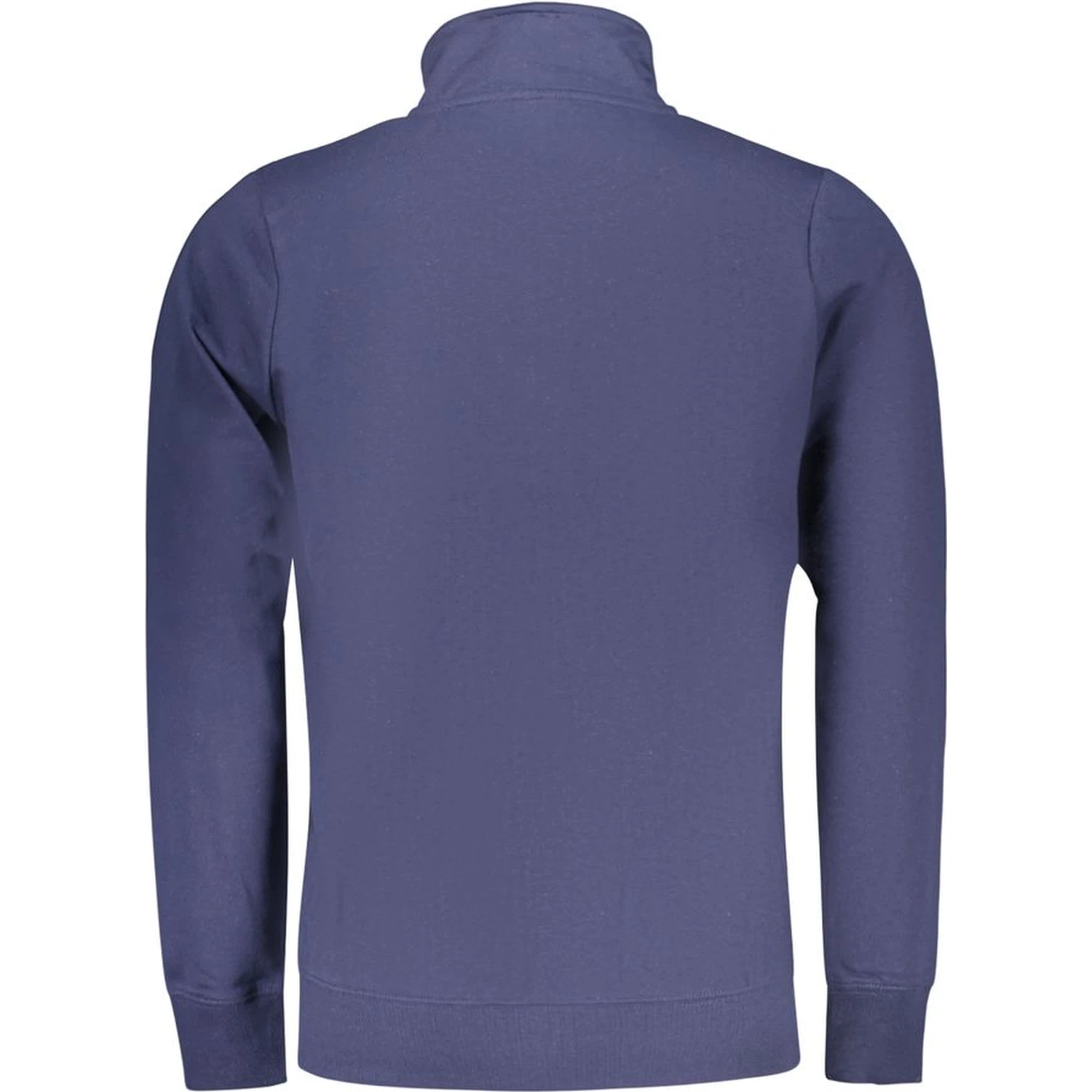 Blue Cotton Men Sweatshirt