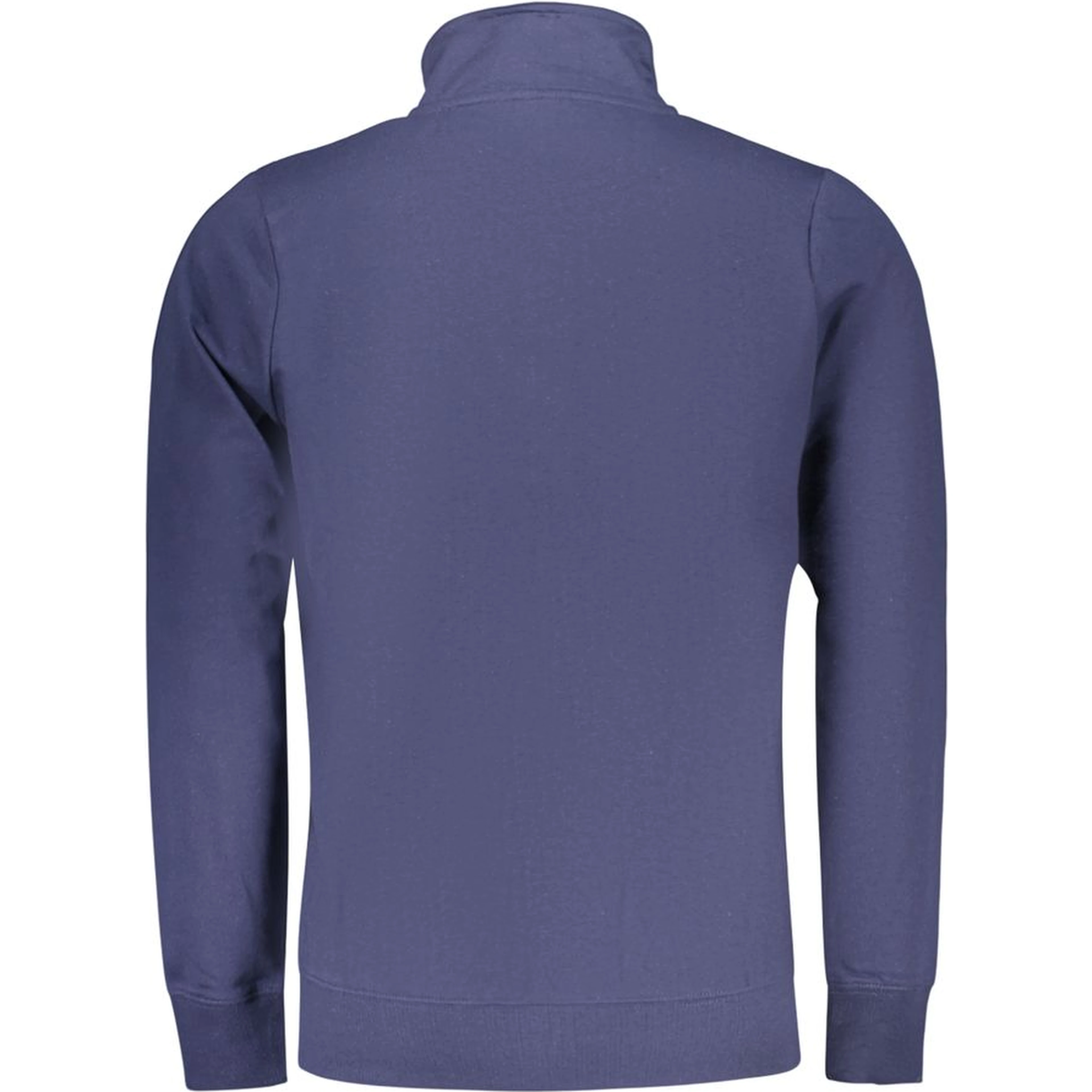 Blue Cotton Men Sweatshirt