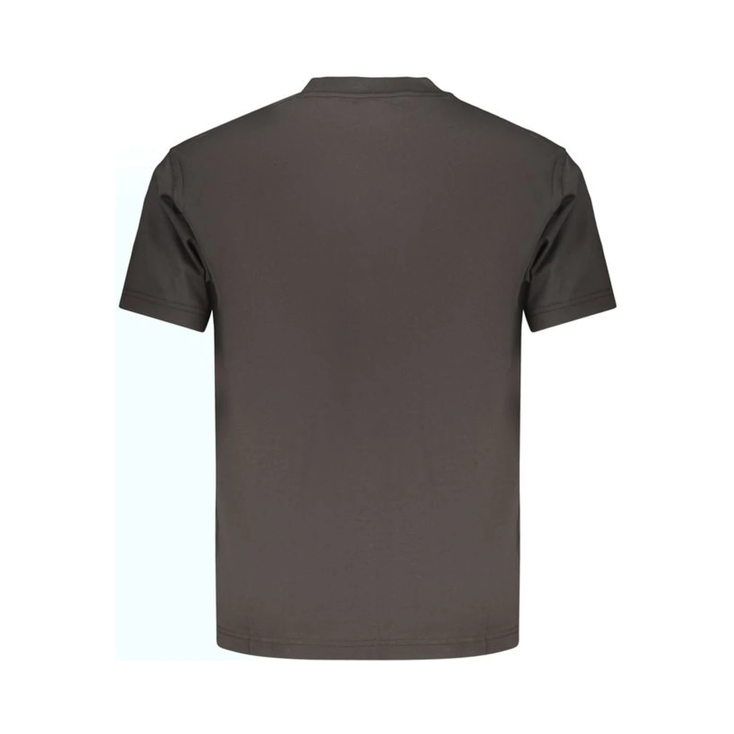 Black Cotton Men T-Shirt