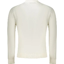 White Cotton Men Shirt
