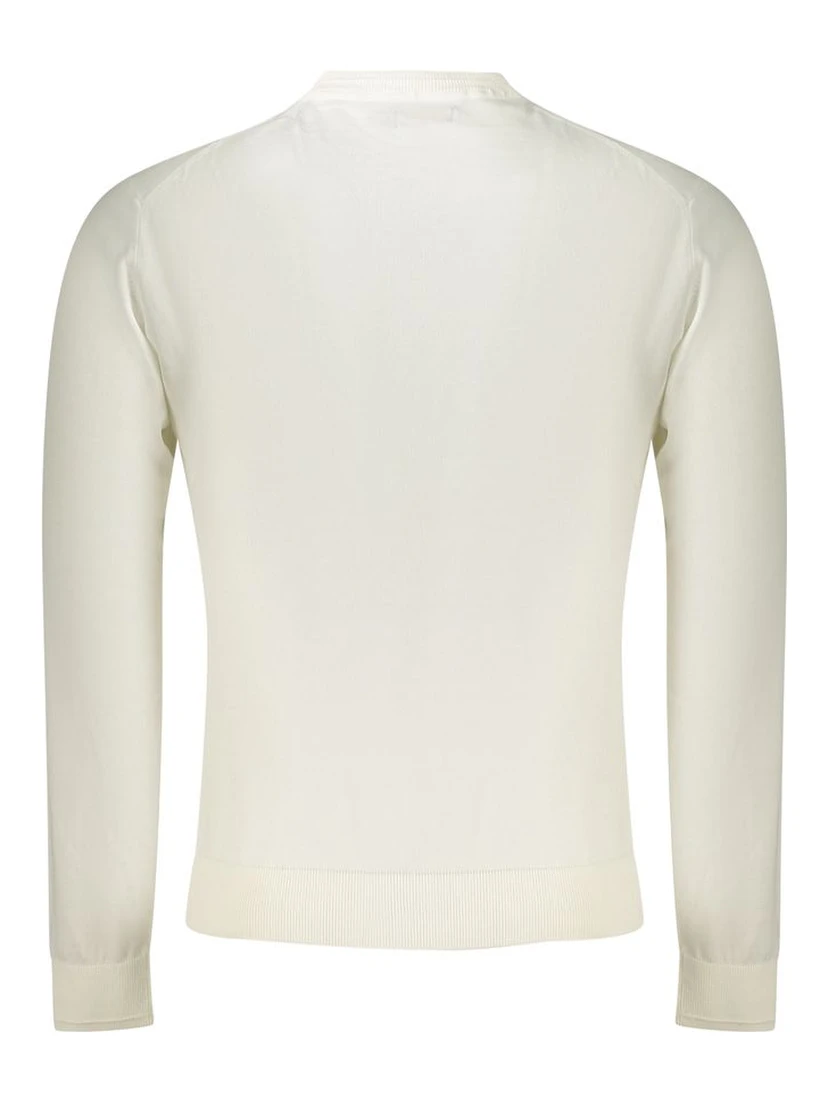 White Cotton Men Shirt
