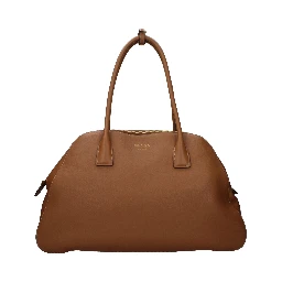 Brown Leather Shoulder Bag
