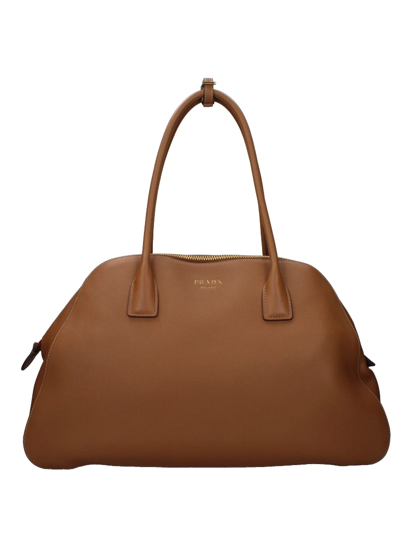 Brown Leather Shoulder Bag