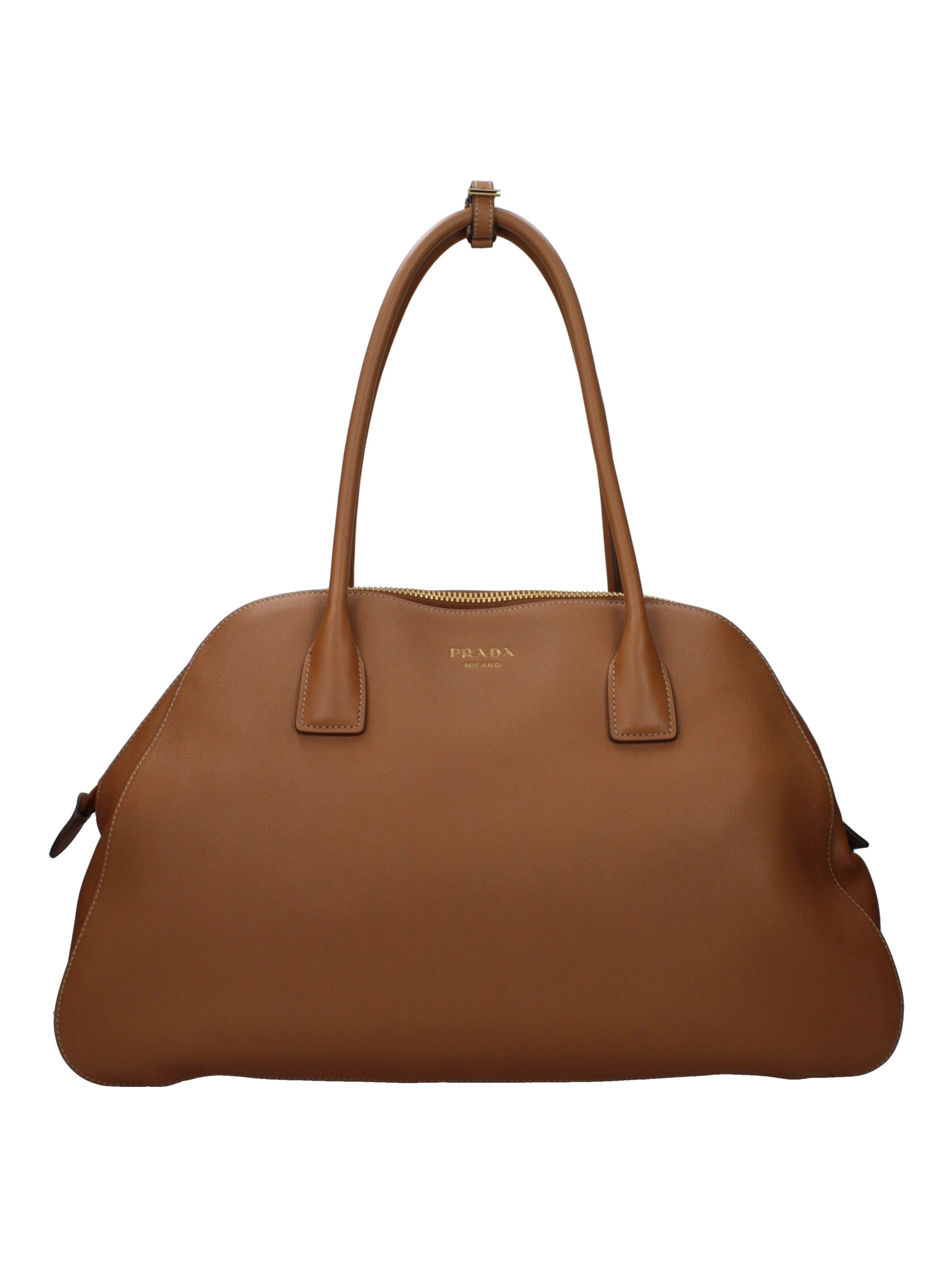 Brown Leather Shoulder Bag