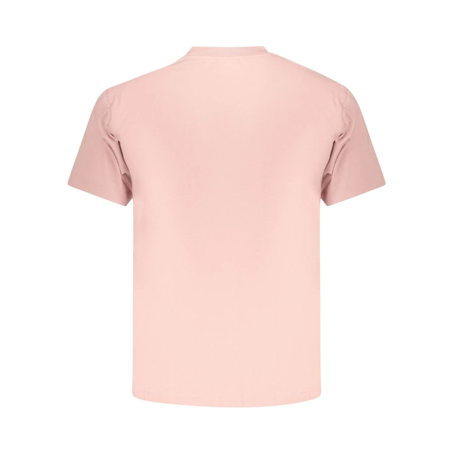 Pink Cotton Men T-Shirt