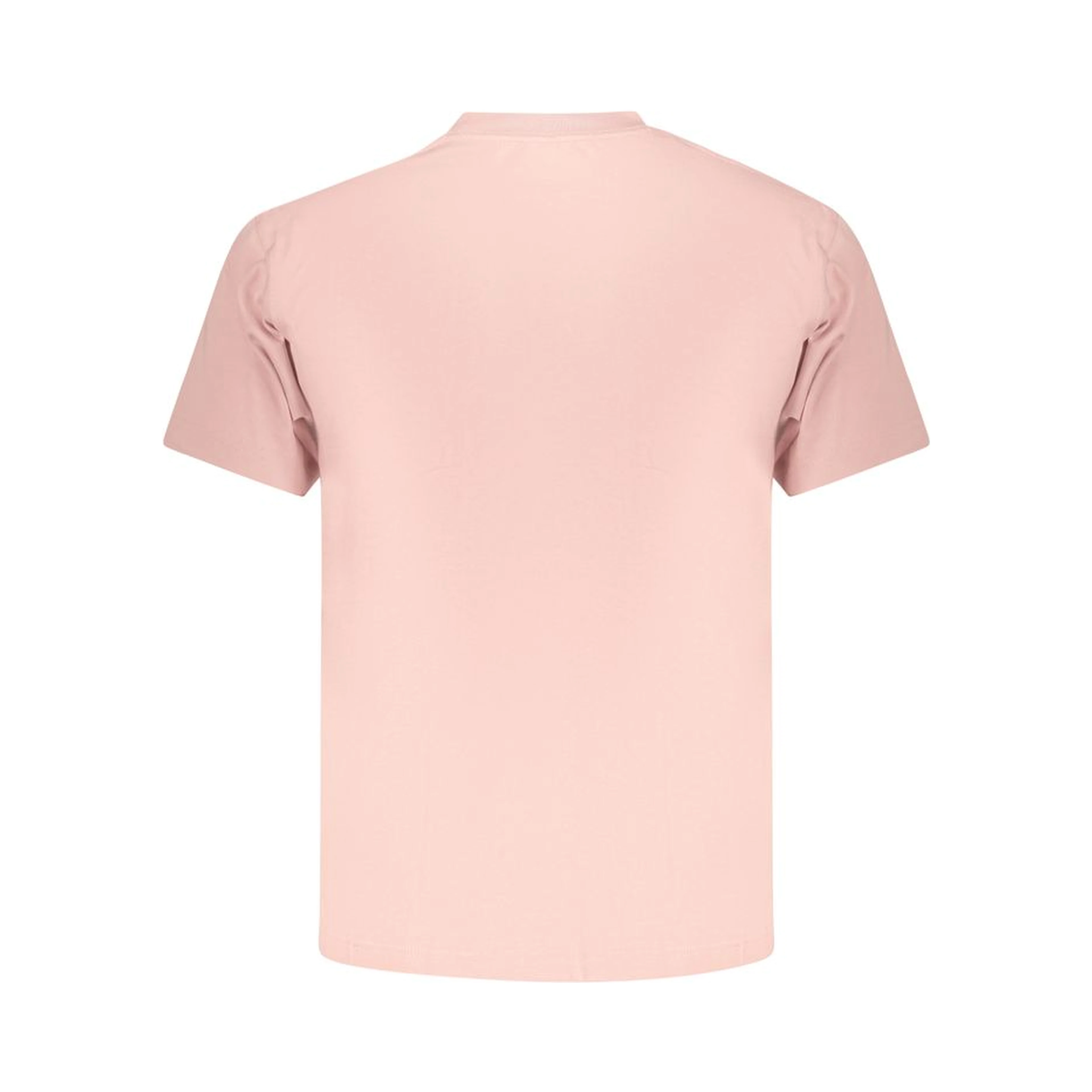Pink Cotton Men T-Shirt