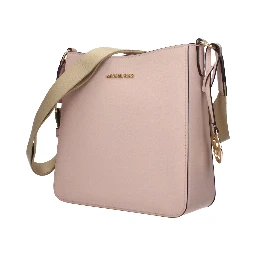 Pink Leather Shoulder Bag