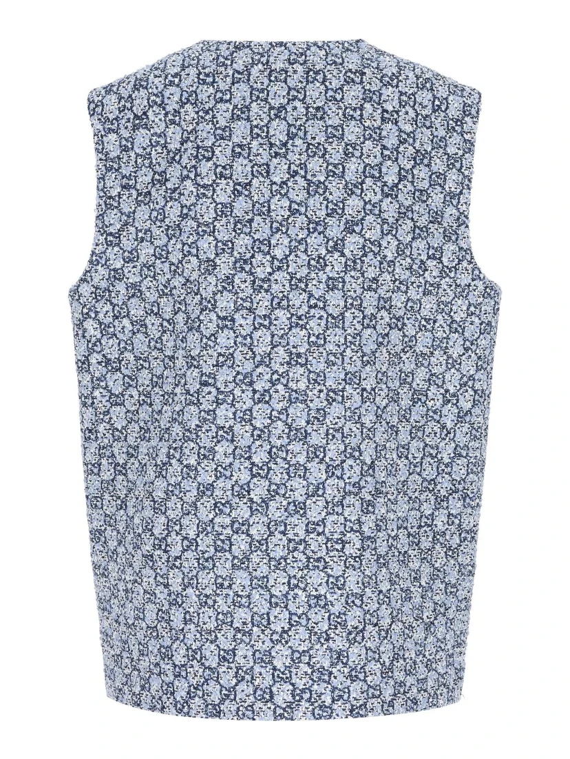 Cotton GG sleeveless vest