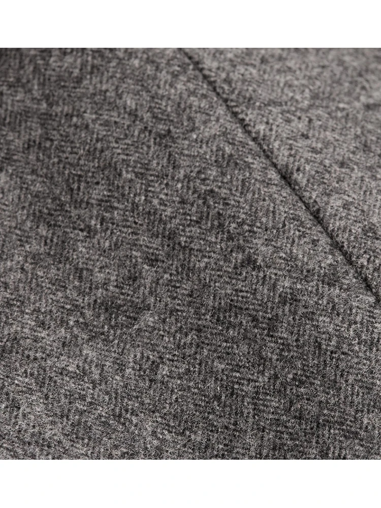 Virgin wool mono breasted blazer jacket alternative