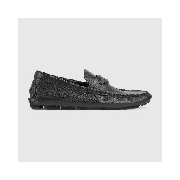 Loafers with web detail
