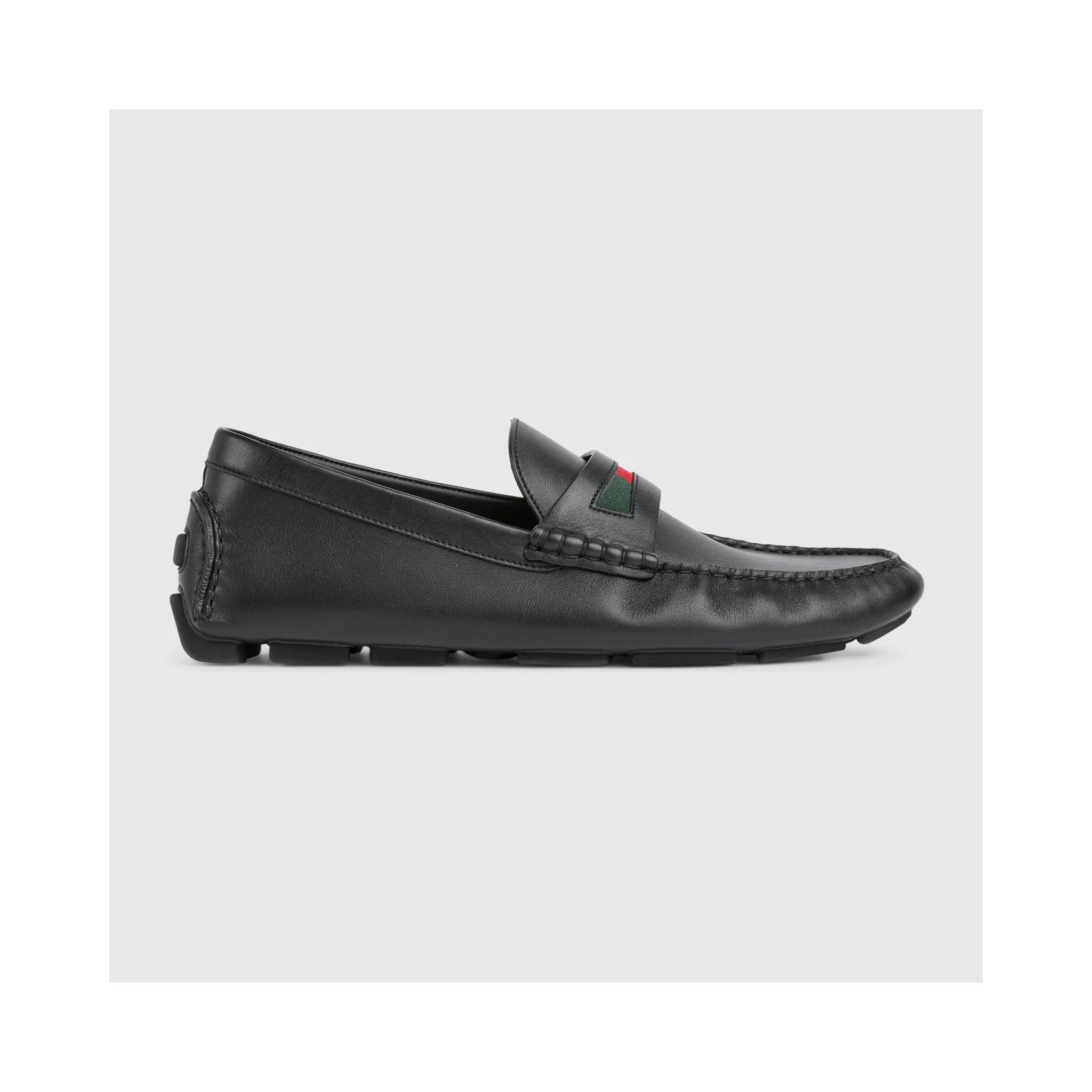 Loafers with web detail