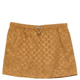 Mini skirt GG with elasticated waistband