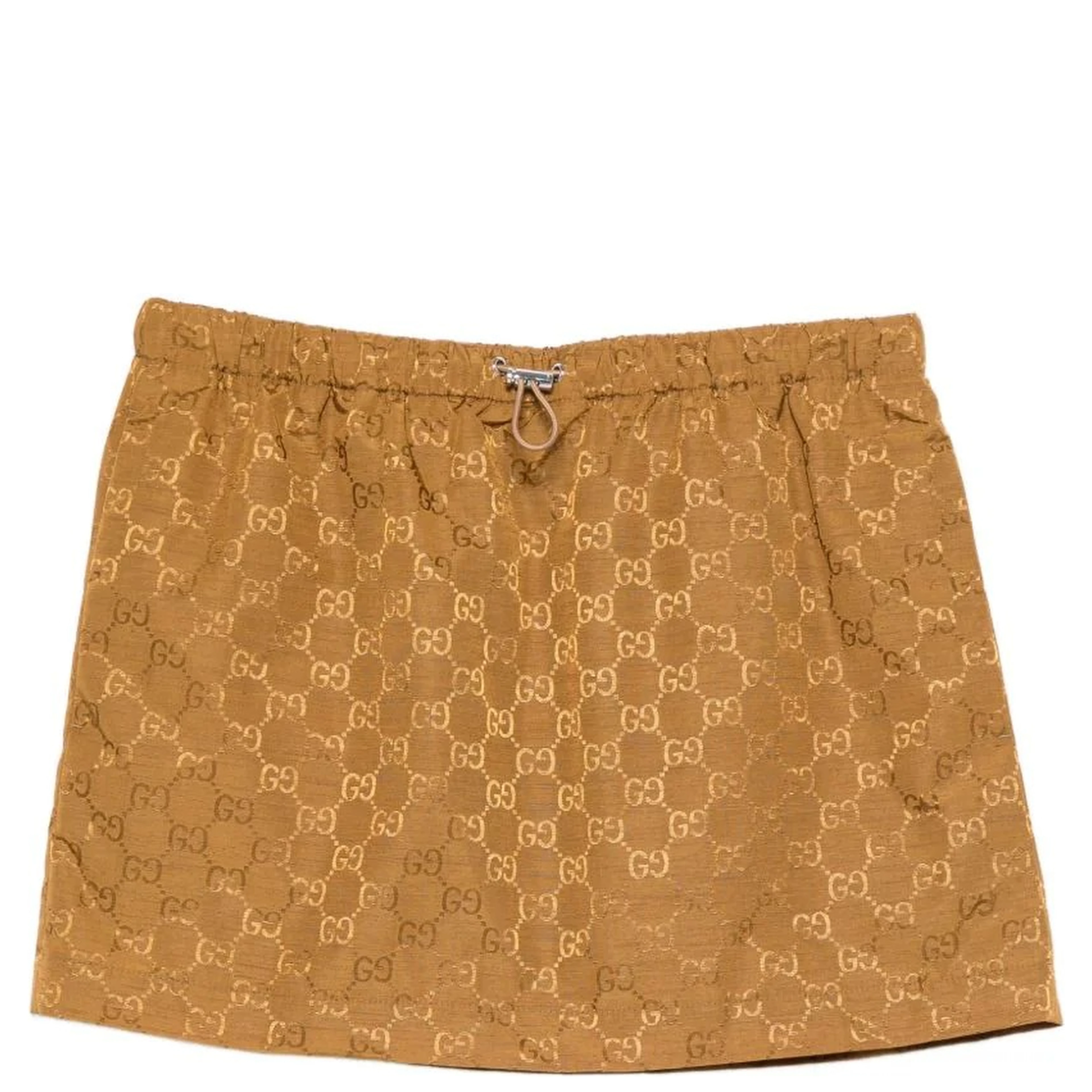 Mini skirt GG with elasticated waistband