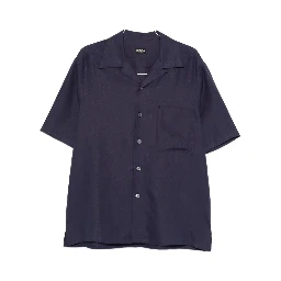 ZEGNA Shirts Blue