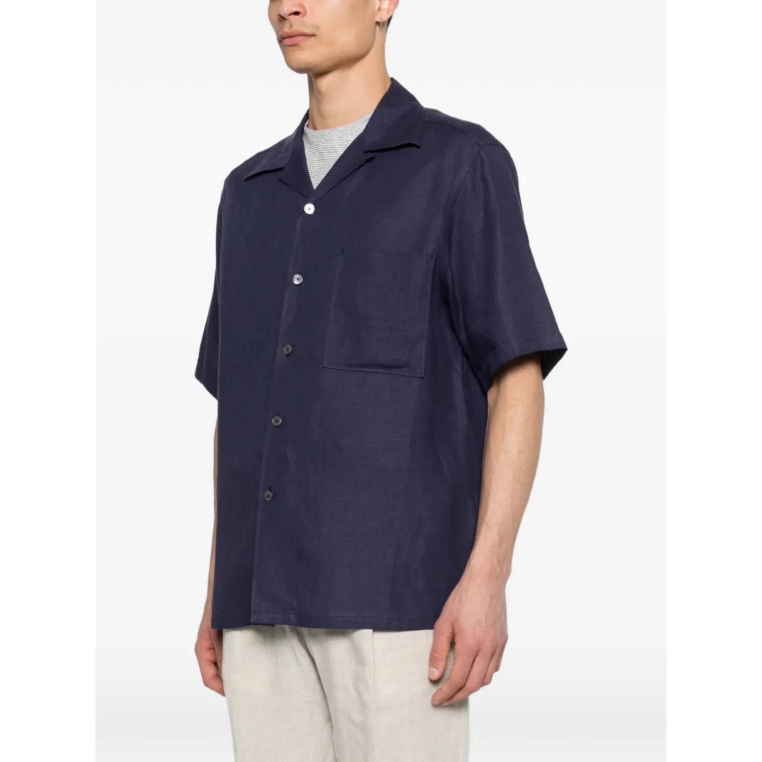 ZEGNA Shirts Blue
