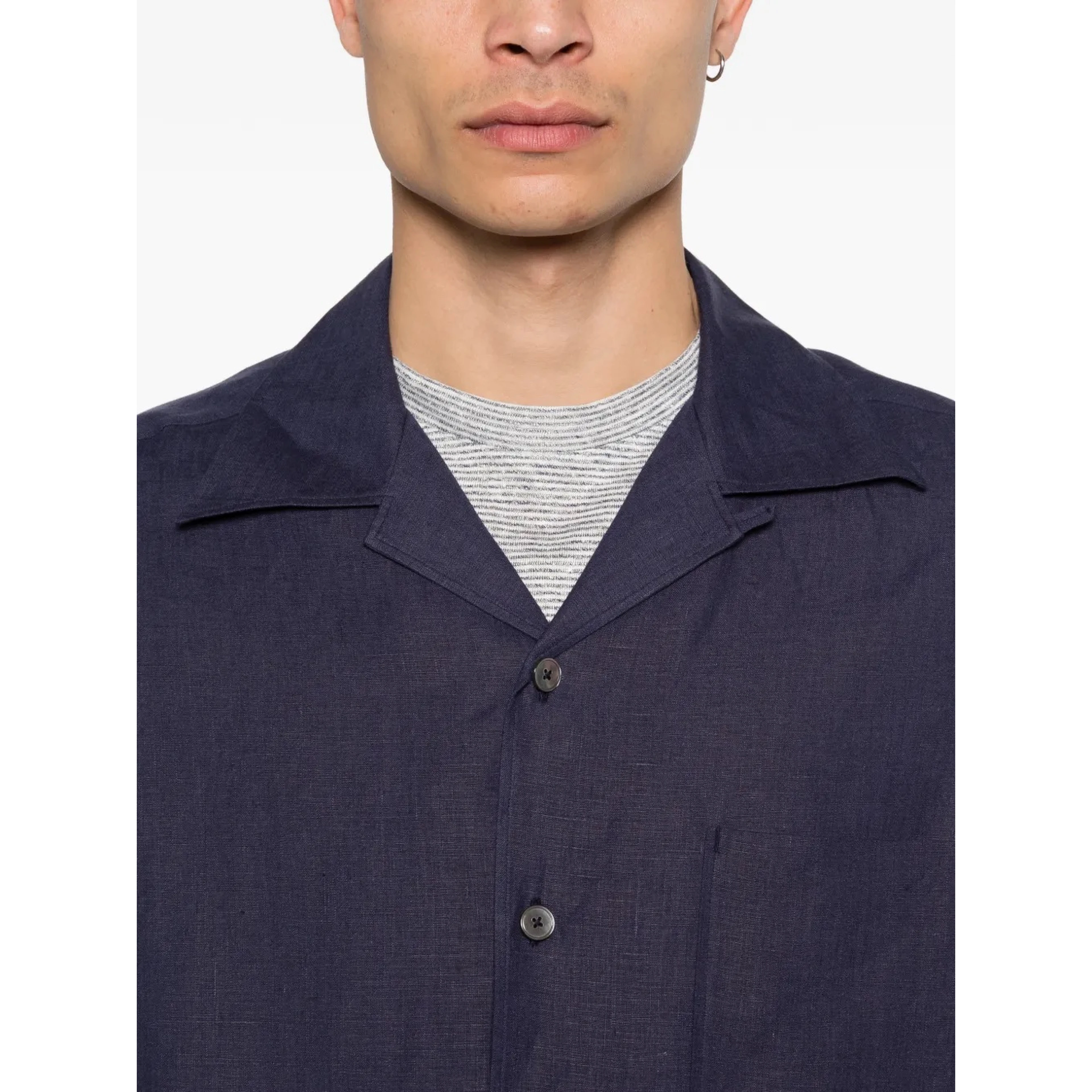 ZEGNA Shirts Blue