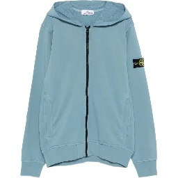 STONE ISLAND KIDS Sweaters Clear Blue