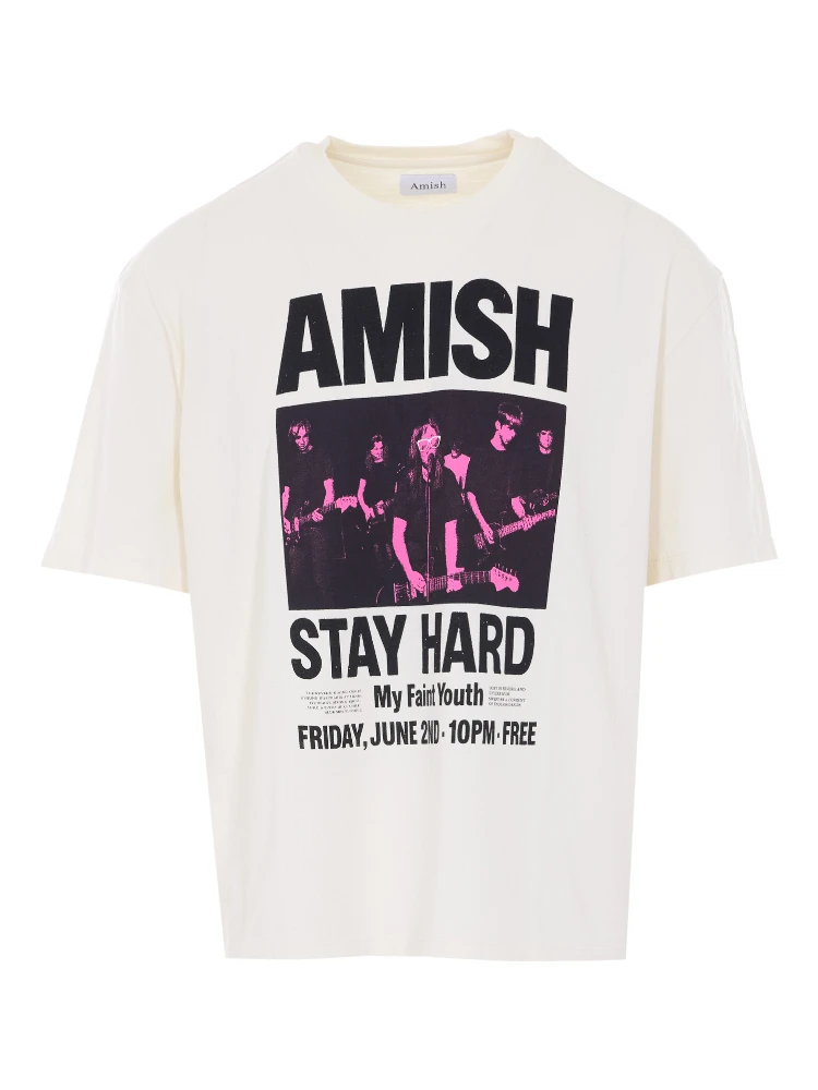 AMISH T-shirts and Polos White
