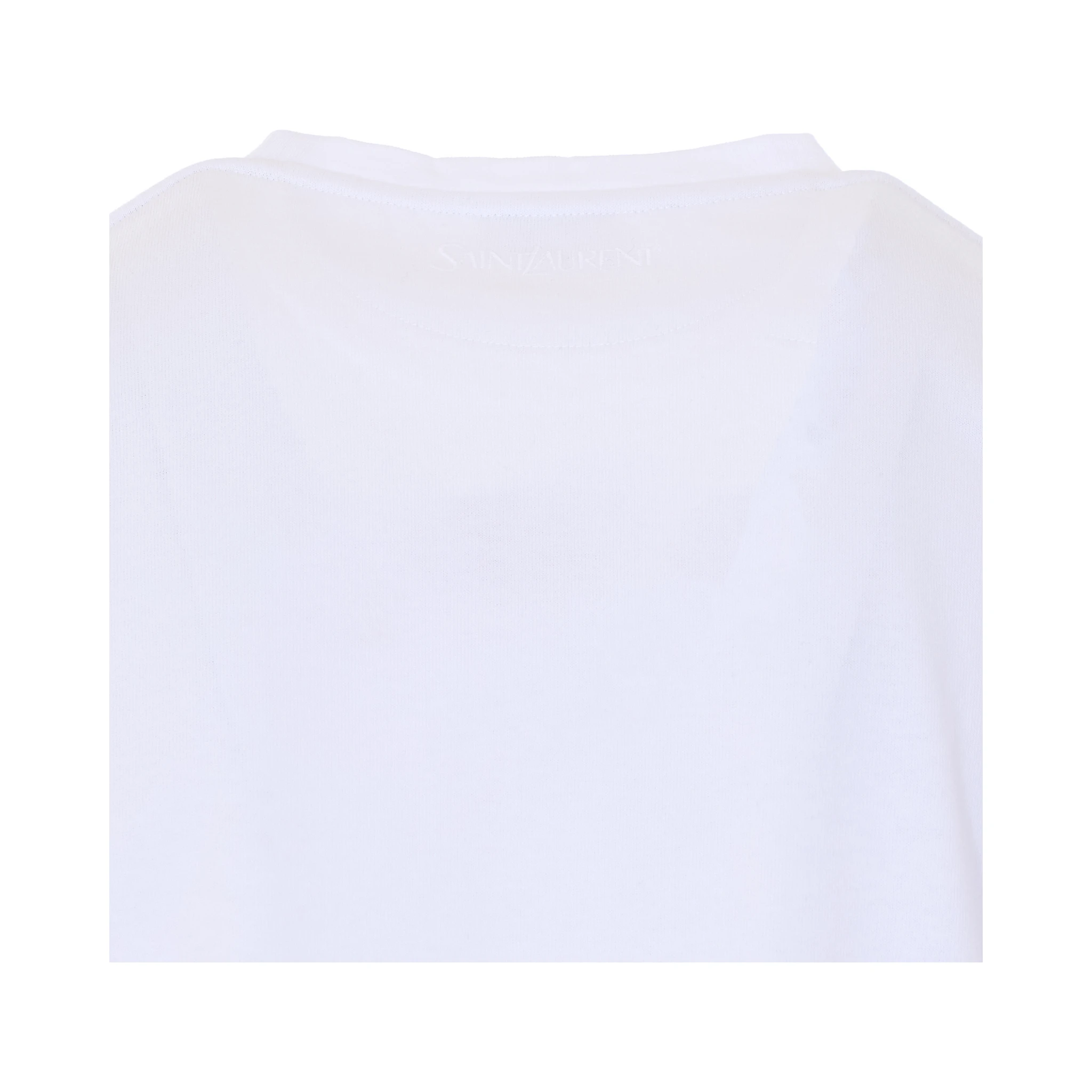 Saint Laurent  T-shirts and Polos White