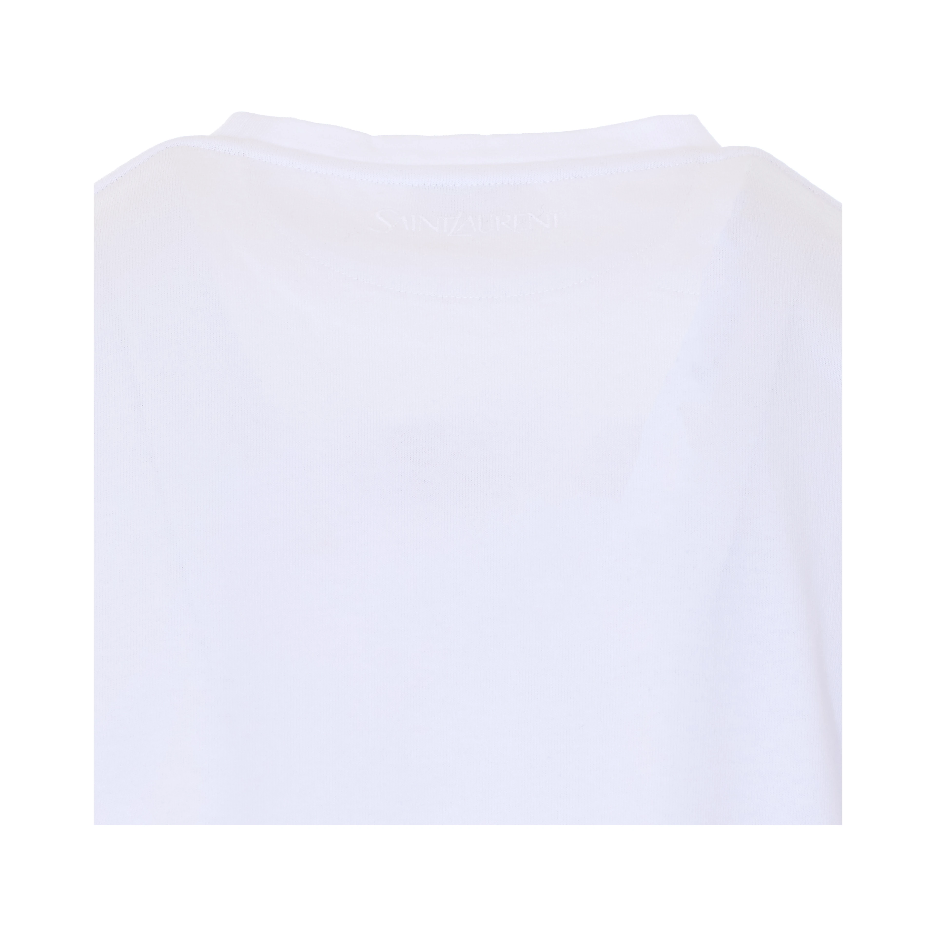 Saint Laurent T-shirts and Polos White