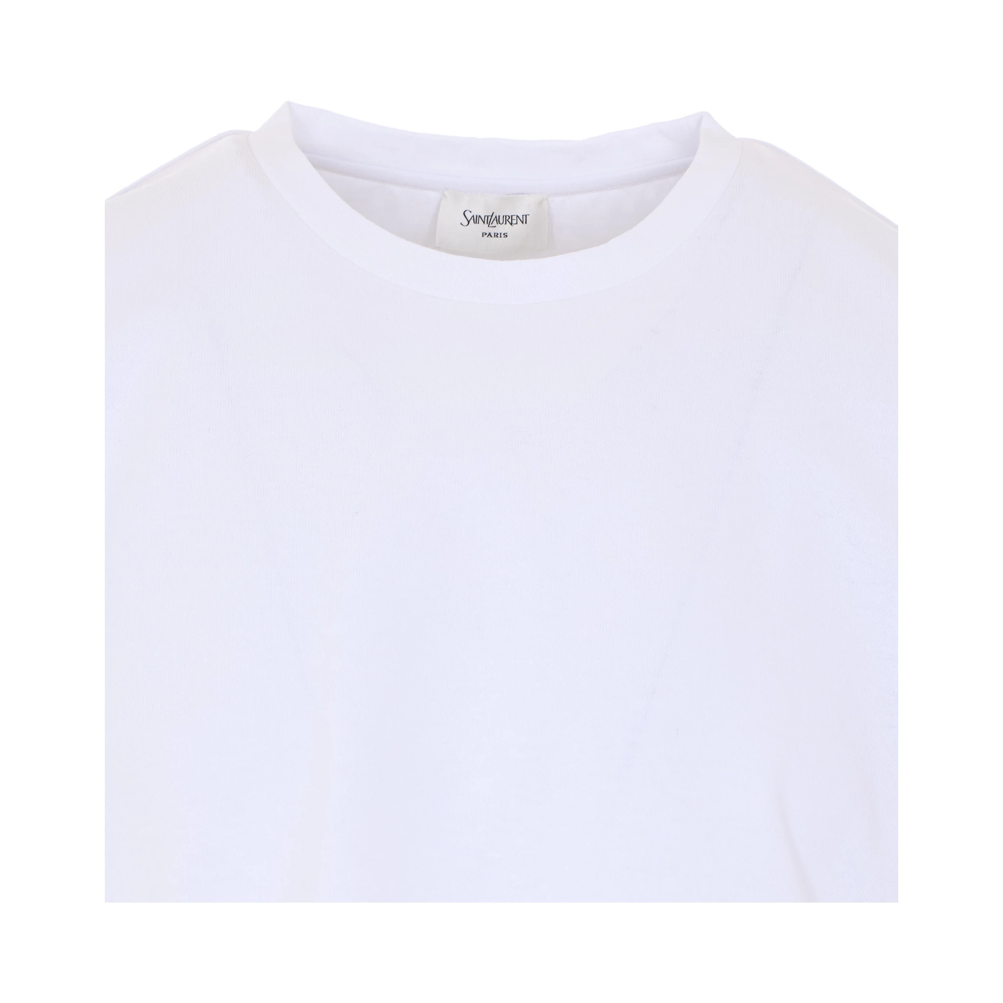 Saint Laurent  T-shirts and Polos White