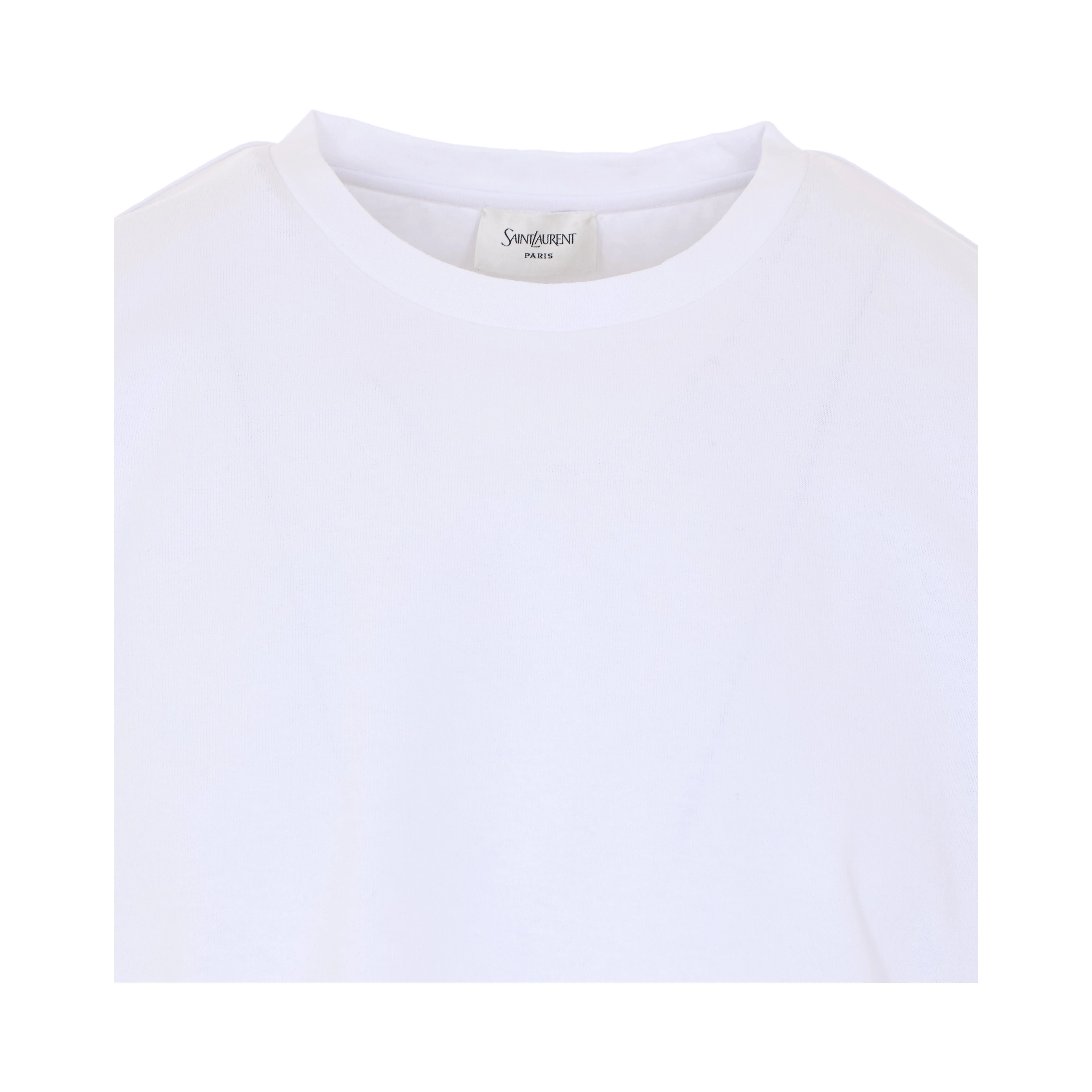 Saint Laurent T-shirts and Polos White