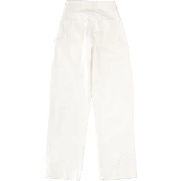 JEANS WITH LOGO PATCH