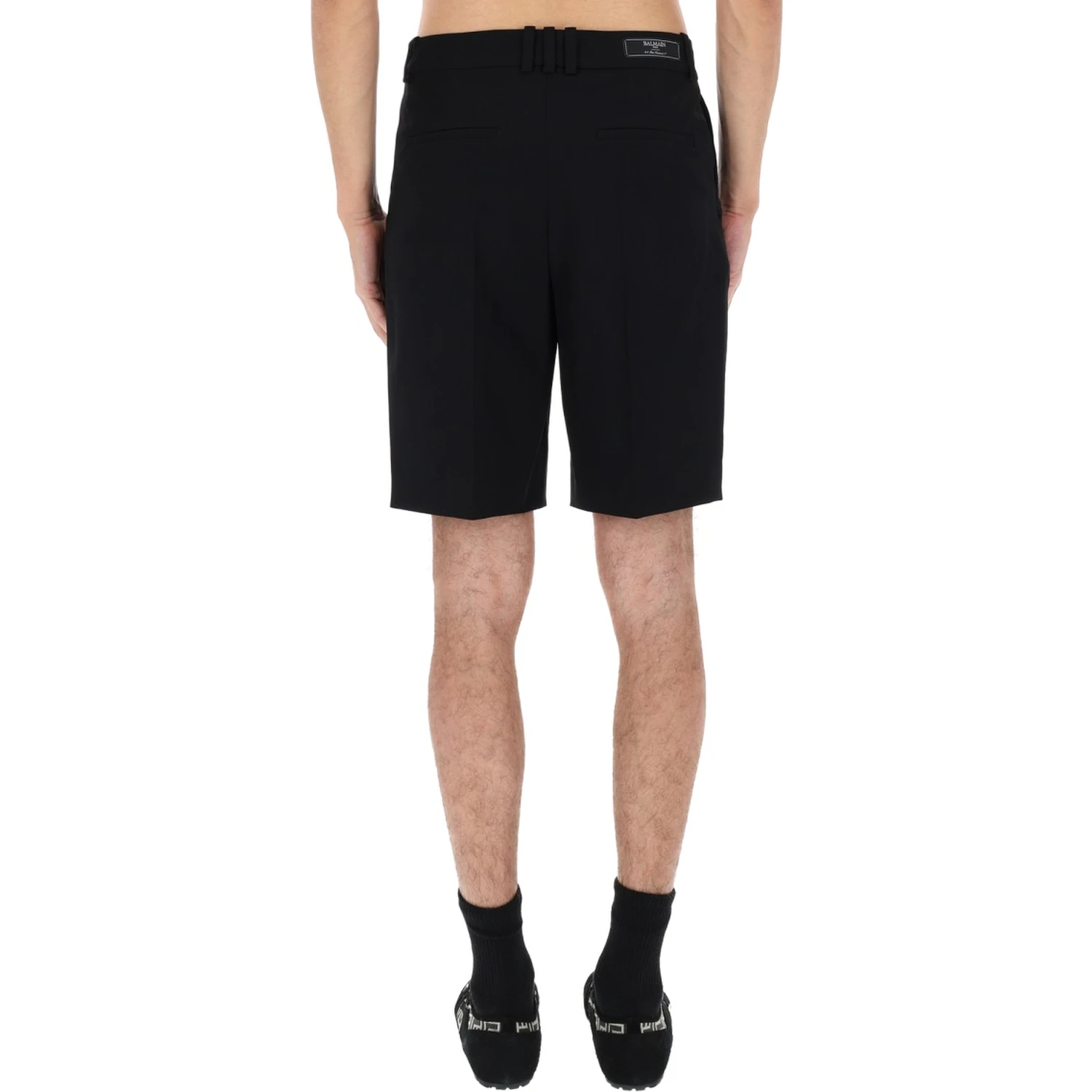 WOOL TAILORED SHORTS