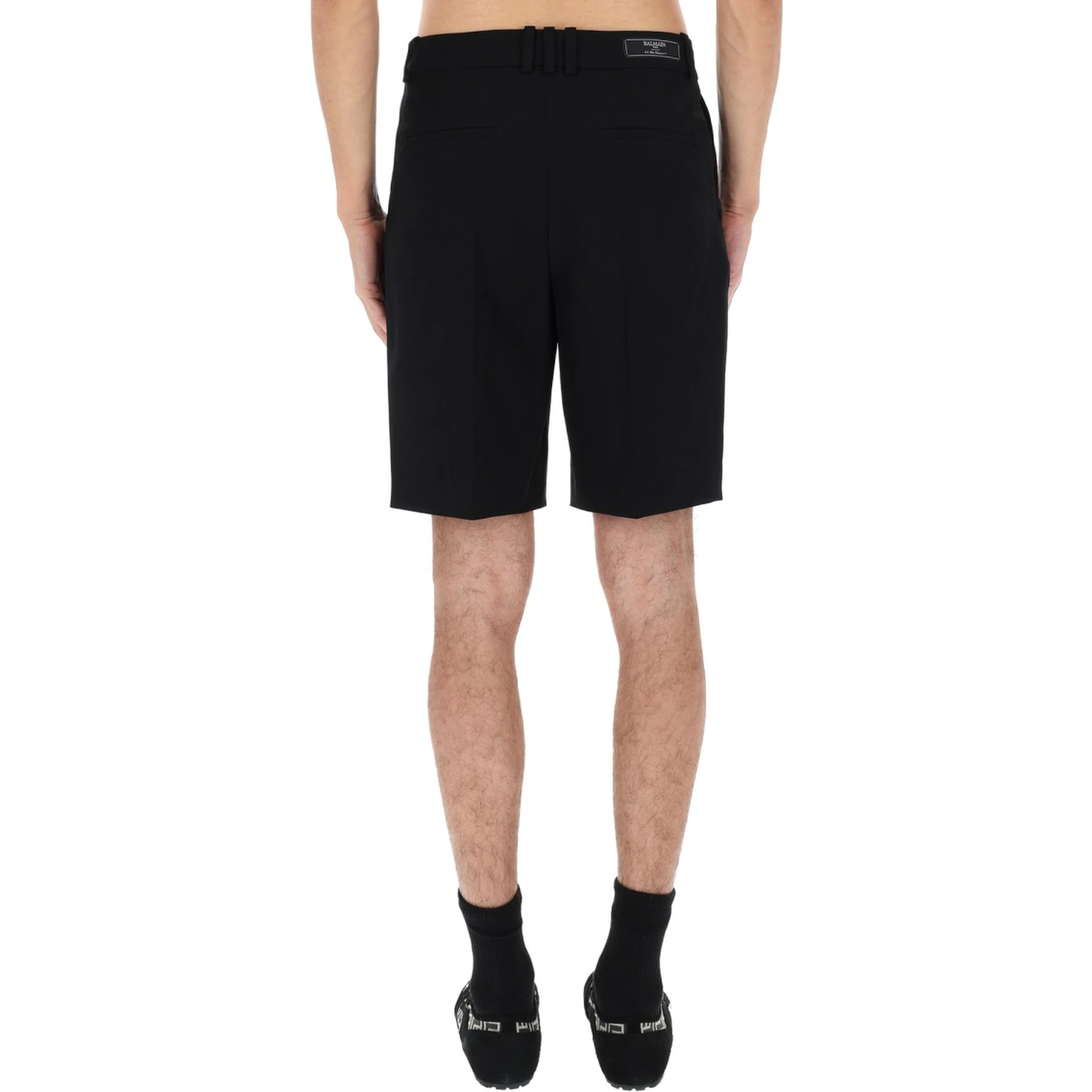 WOOL TAILORED SHORTS