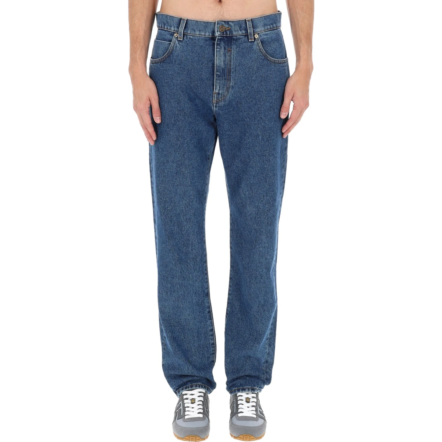 STRAIGHT DENIM JEANS
