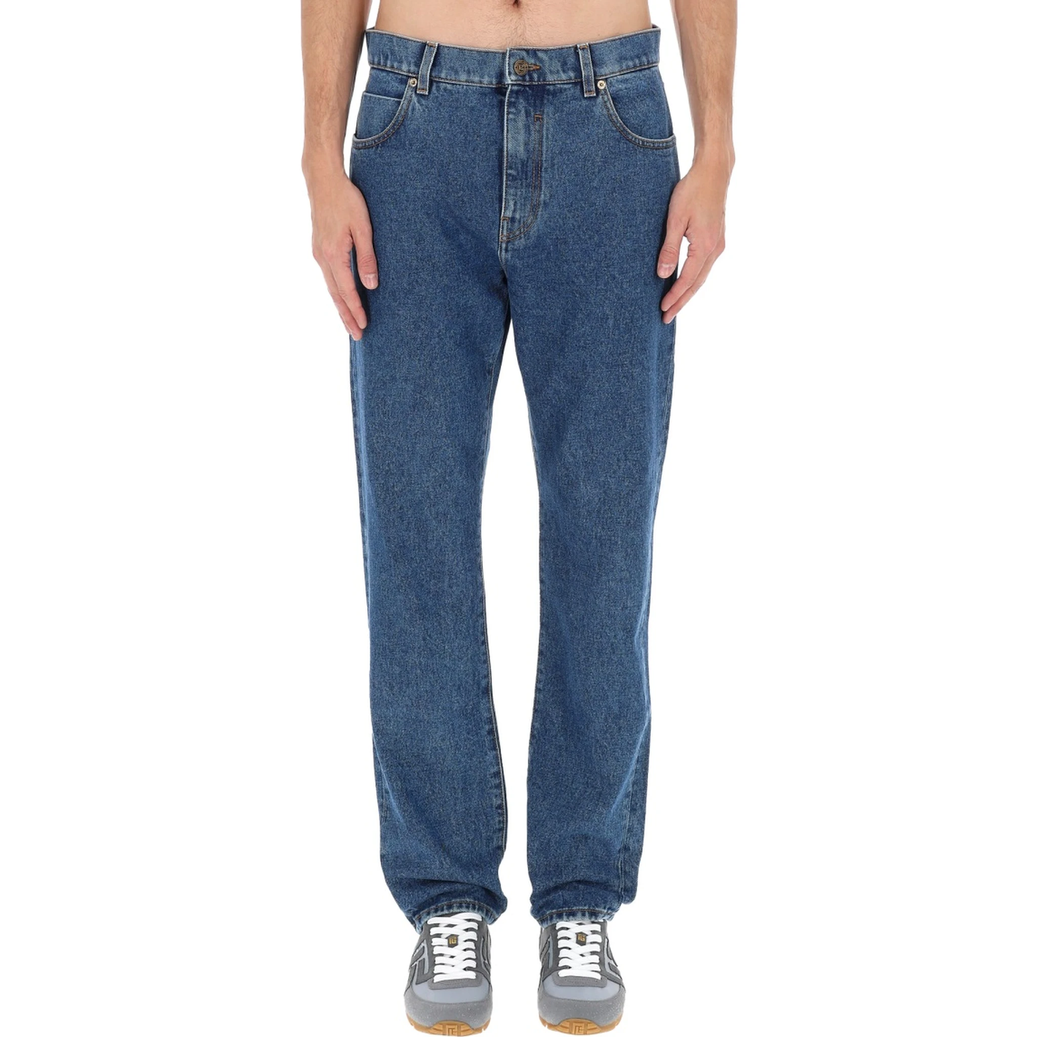 STRAIGHT DENIM JEANS