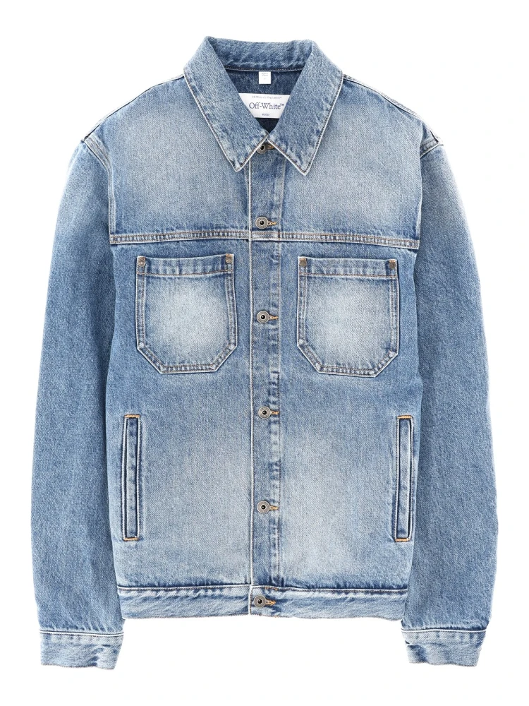 DENIM JACKET WITH PRINT