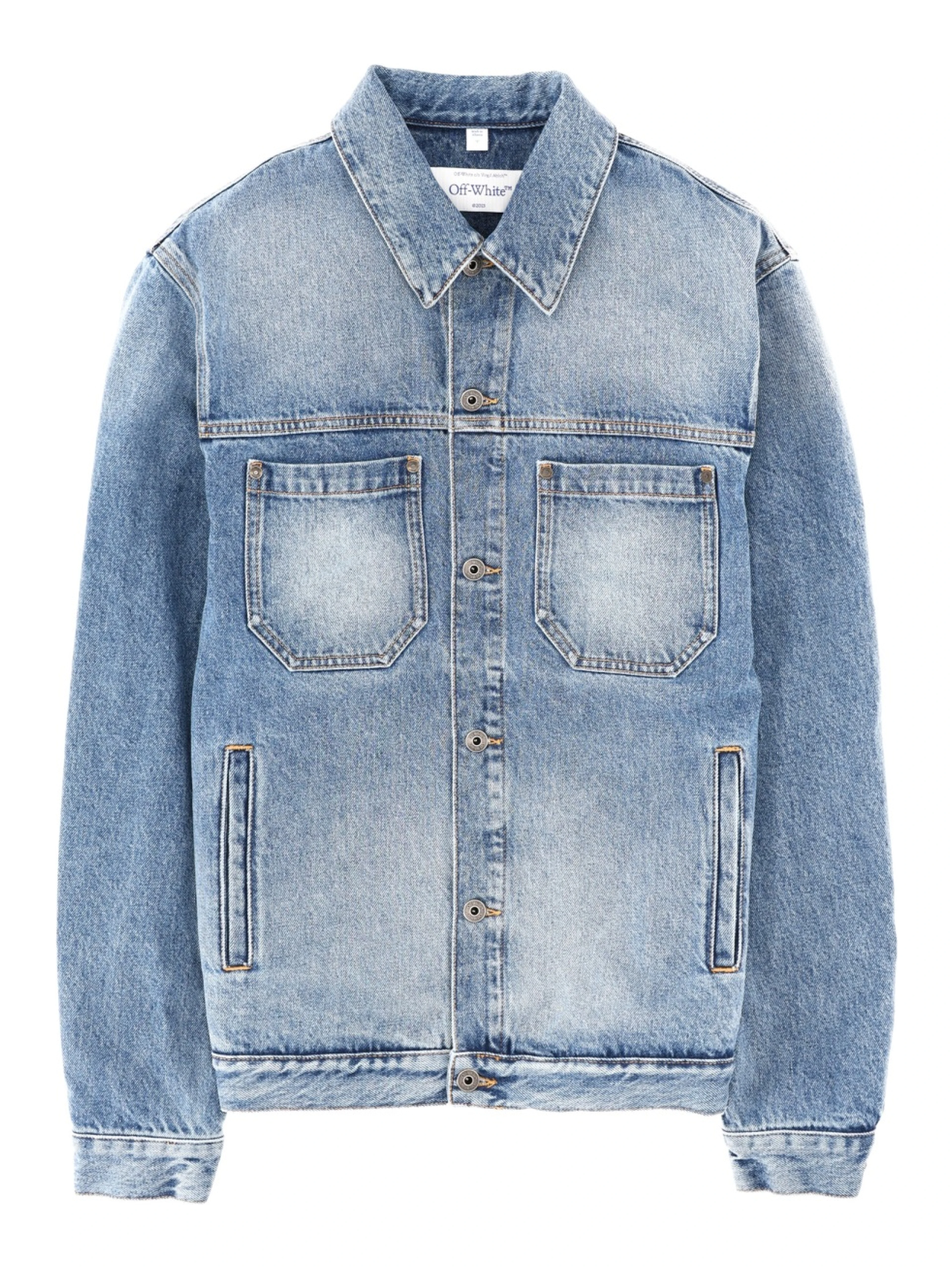 DENIM JACKET WITH PRINT