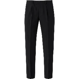 STRAIGHT WOOL PANTS